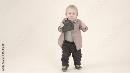 child in a jacket