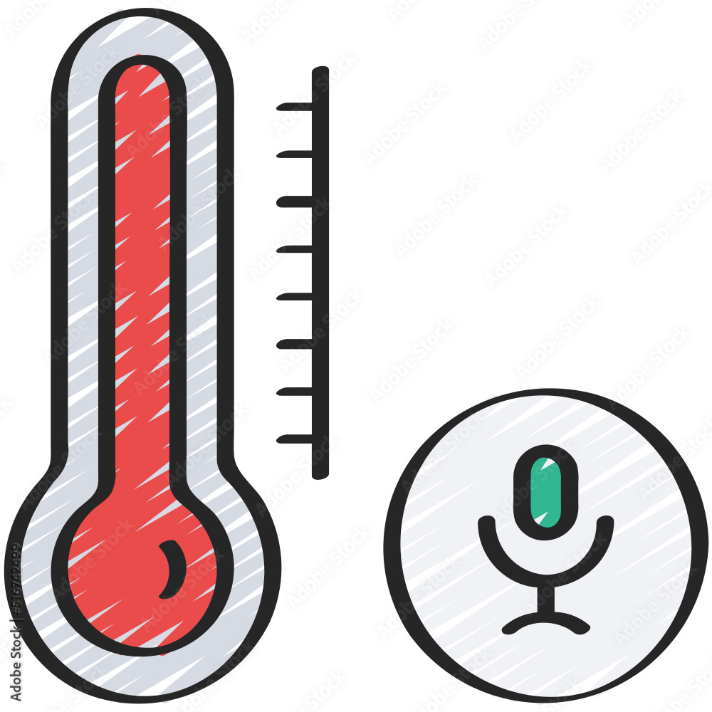 Voice Temperature Control Icon