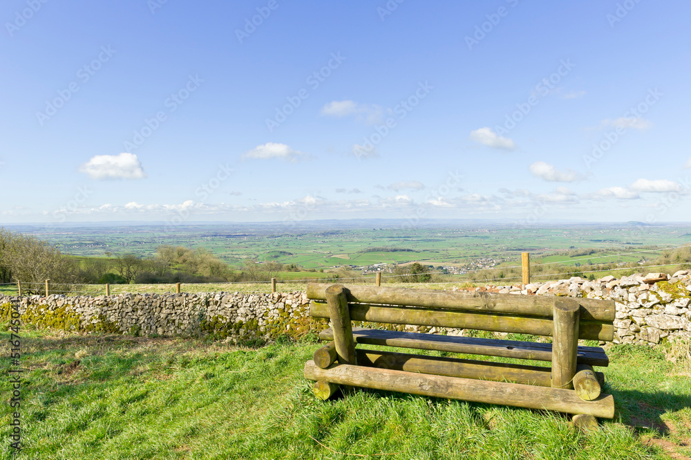 Deerleap Car Park, Mendip Hills, Somerset, England Deerleap Car Park, Mendip Hills, Somerset, England