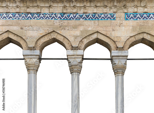 Photography Elements of architecture of buildings, ancient arches, columns, windows and apertures