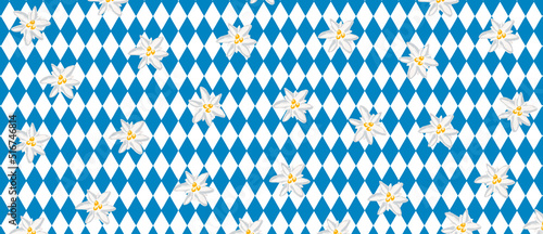 Lebkuchenherz Oktoberfest mit Edelweiß