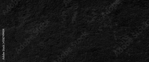 Stone black texture background. Dark cement, concrete grunge. Tile gray, Marble pattern, panorama dark grey black slate background or texture. panorama black slate background. 