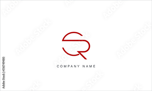 CR, RC Abstract Letters Logo Monogram