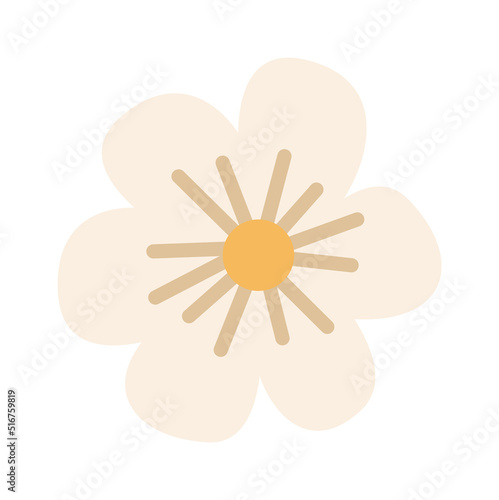 Flower head icon. Vector illustration