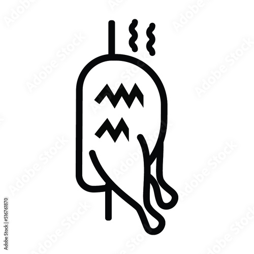 Bbq, chicken, chicken sajji icon