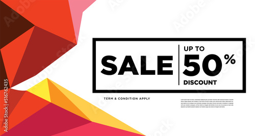 Colorful abstract geometric and fluid banner template for marketing promotion material. Giveaway, cash back, gift card, and member card bonus design template.