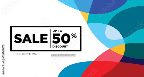 Colorful abstract geometric and fluid banner template for marketing promotion material. Giveaway, cash back, gift card, and member card bonus design template.