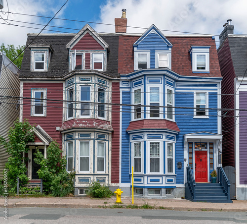 Two Townhouses in St. John’s © jkgabbert