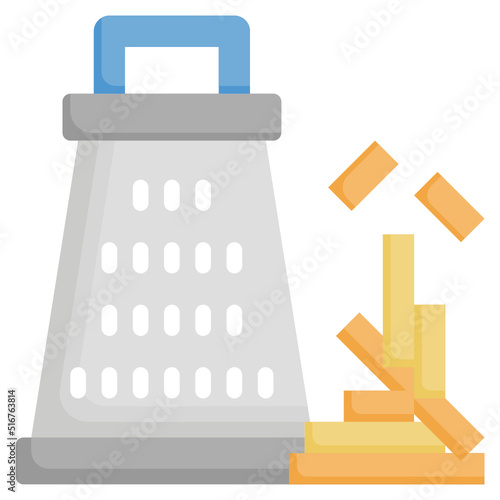 GRATER flat icon,linear,outline,graphic,illustration