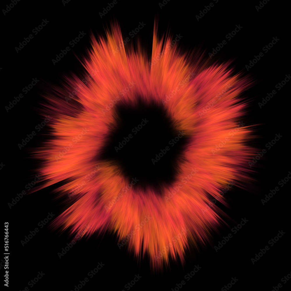 Abstract red smoke explosion background. Use layer mode