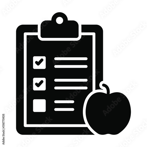 diet plan Modern concepts design, vector illustration