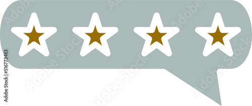 Vector Design Positive Review Icon Style