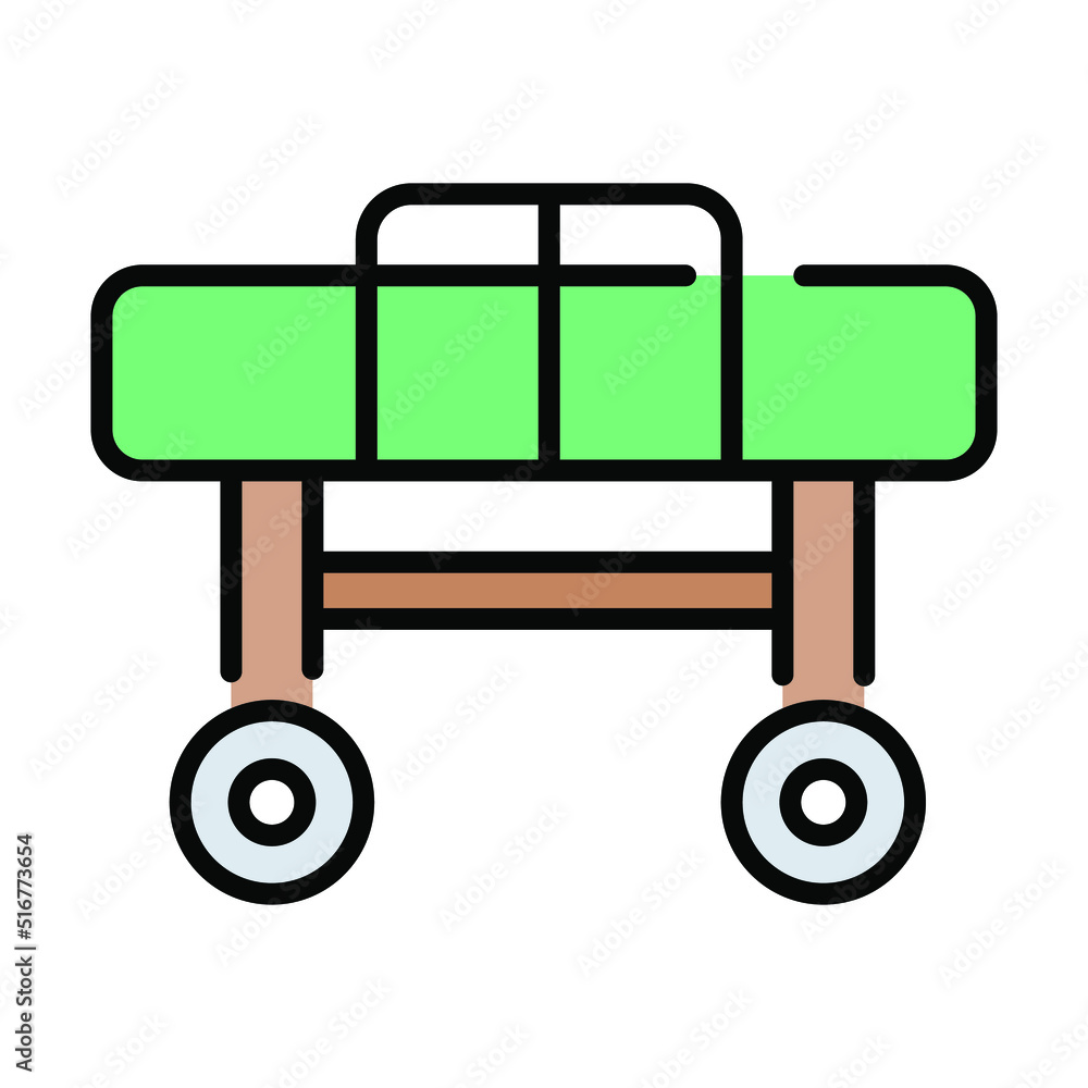 stretcher Modern concepts design, vector illustration stretcher Modern concepts design, vector illustration