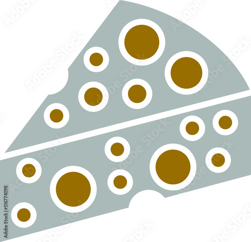 Vector Design Cheese Icon Style