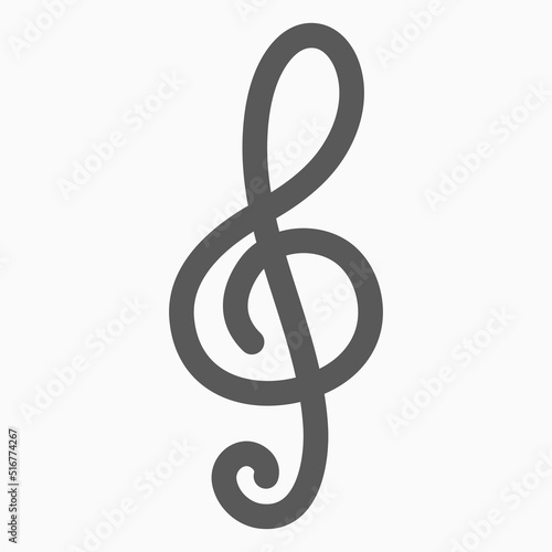 music note icon, note vector, music illustration