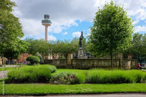 Liverpool radio tower and the park