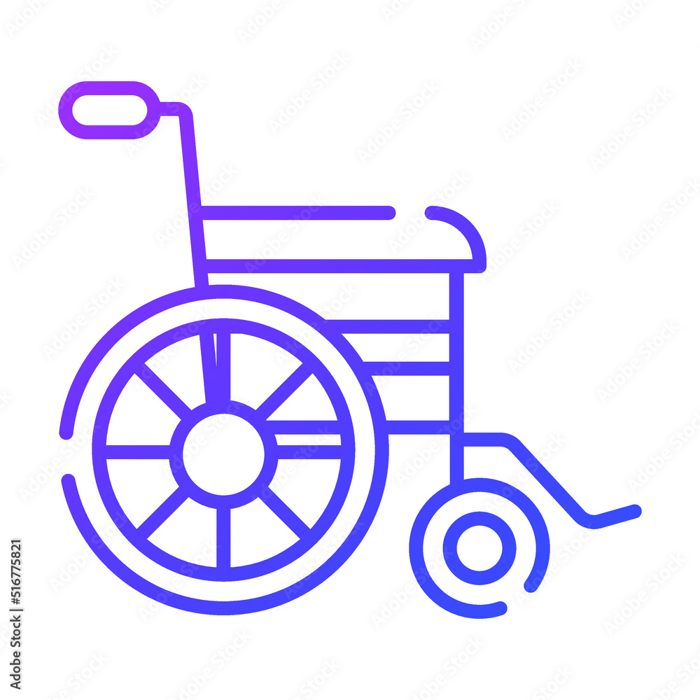 wheelchair Modern concepts design, vector illustration wheelchair Modern concepts design, vector illustration