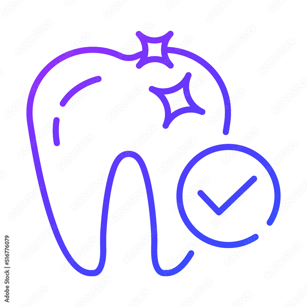 healthy tooth Modern concepts design, vector illustration healthy tooth Modern concepts design, vector illustration