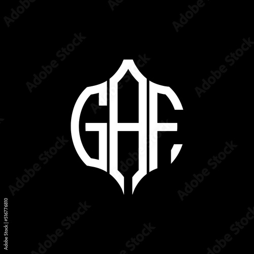 GAF letter logo. GAF best black background vector image. GAF Monogram logo design for entrepreneur and business.
