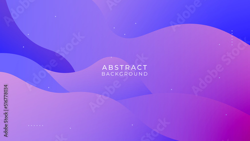 Abstract colorful geometric background, gradient organic shape . Dynamic shape with fluid color background design. liquid shapes composition. Vector illustration © Nonot