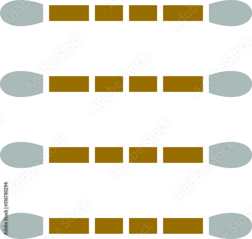 Vector Design Cotton Swabs Icon Style