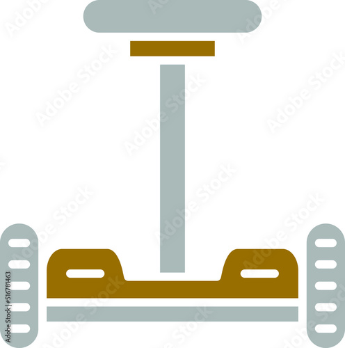 Vector Design Hoverboard Icon Style