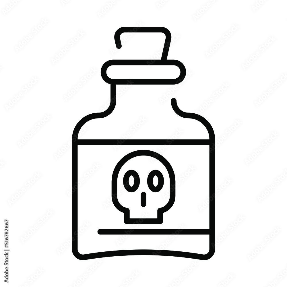 poison Modern concepts design, vector illustration poison Modern concepts design, vector illustration