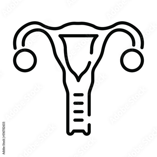 uterus Modern concepts design, vector illustration