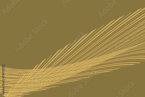 Abstract, Illustration of golden lines background
