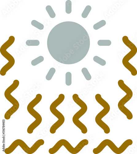 Heat Wave Icon Style
