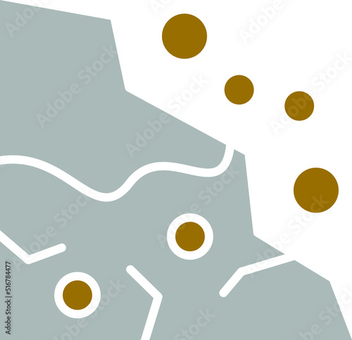 Snow Avalanche Icon Style