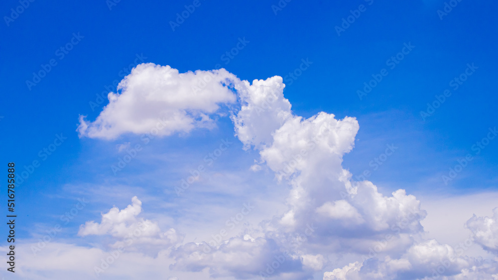 blue sky and white clouds blue sky and white clouds