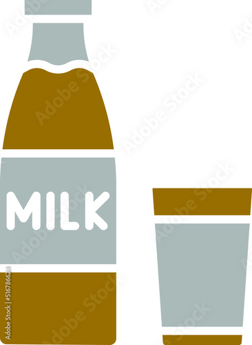 Milk Icon Style
