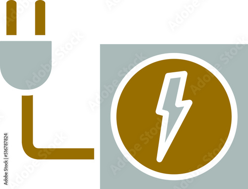 Electricity Icon Style