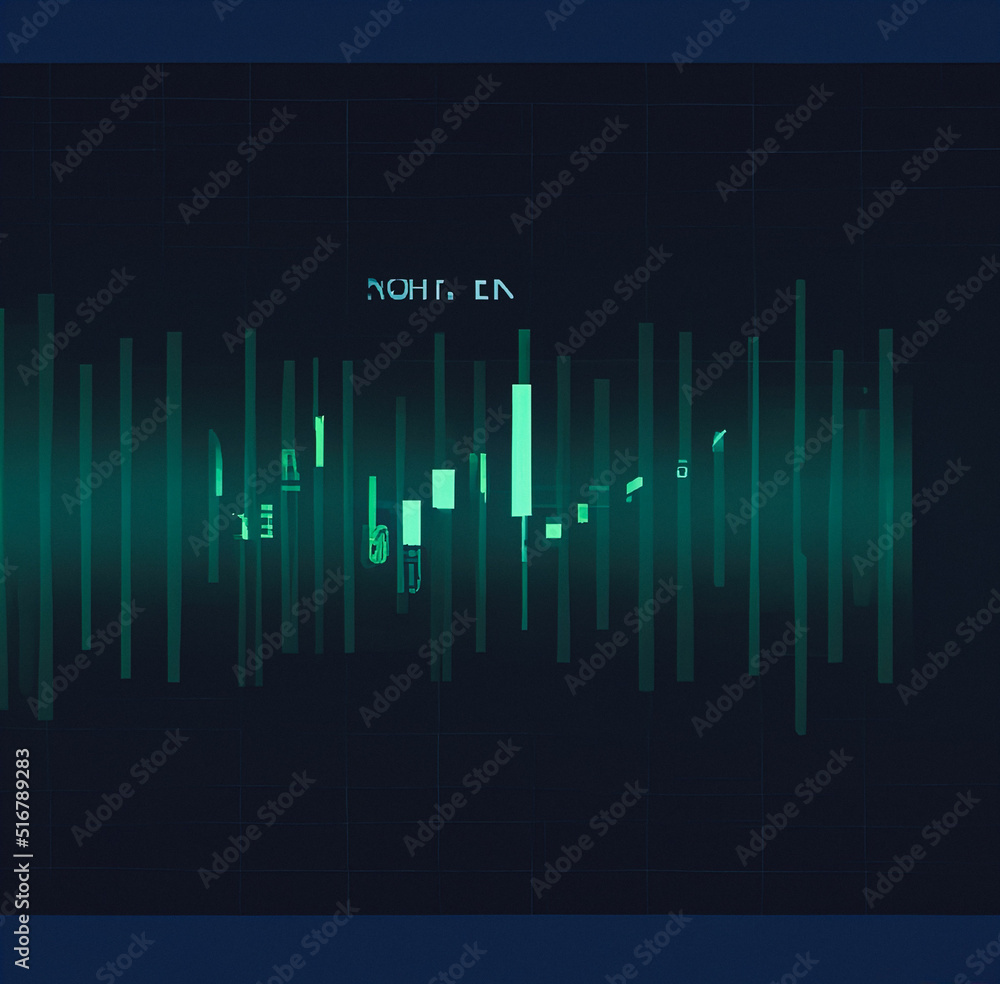 Stock market render Stock market render