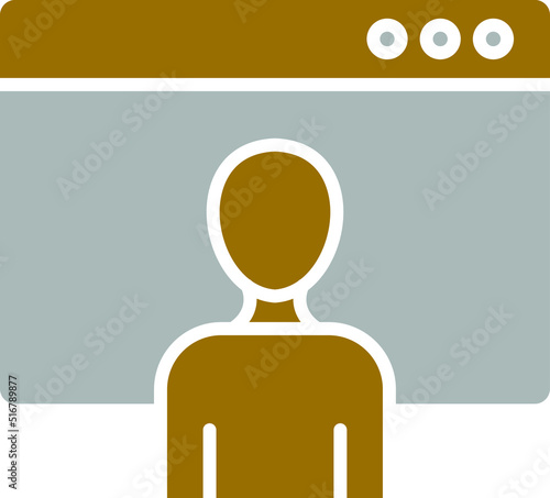 Page Visitors Icon Style