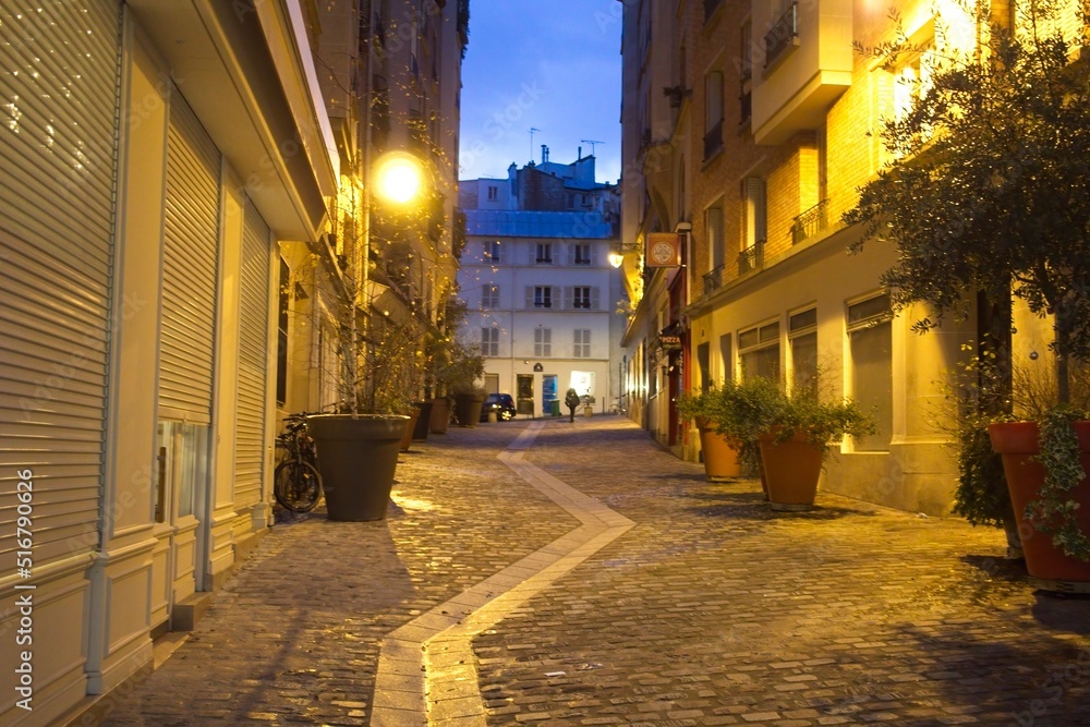 Obraz premium street in the night