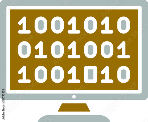 Hack Code Icon Style