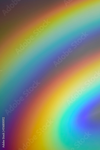 Obraz na płótnie Double Rainbow Light Effect Background