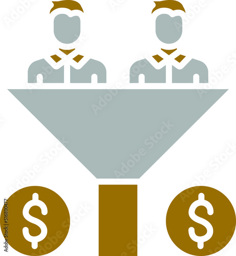 Sales Funnel Icon Style