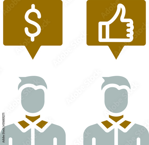 Haggling Icon Style