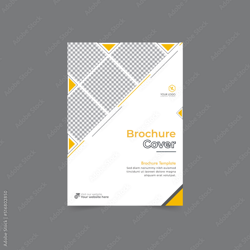 Business brochure cover annual report cover, book cover or flyer design. Leaflet presentation. Catalog with Abstract geometric background. Modern publication poster magazine, layout, template, Business brochure cover annual report cover, book cover or flyer design. Leaflet presentation. Catalog with Abstract geometric background. Modern publication poster magazine, layout, template,