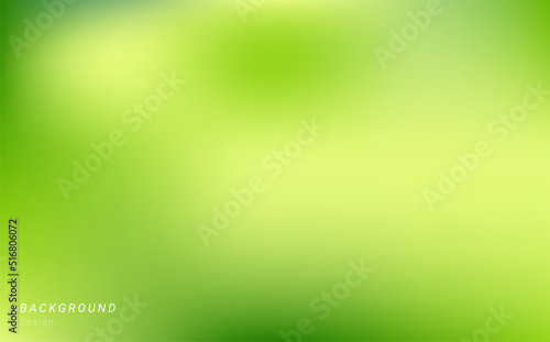 Blurred gradient green soft background design