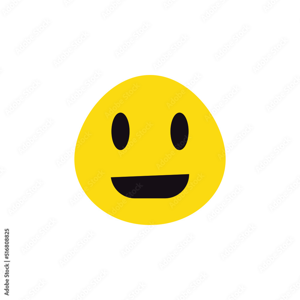 Fototapeta premium smliey emoji vector for website symbol icon presentation