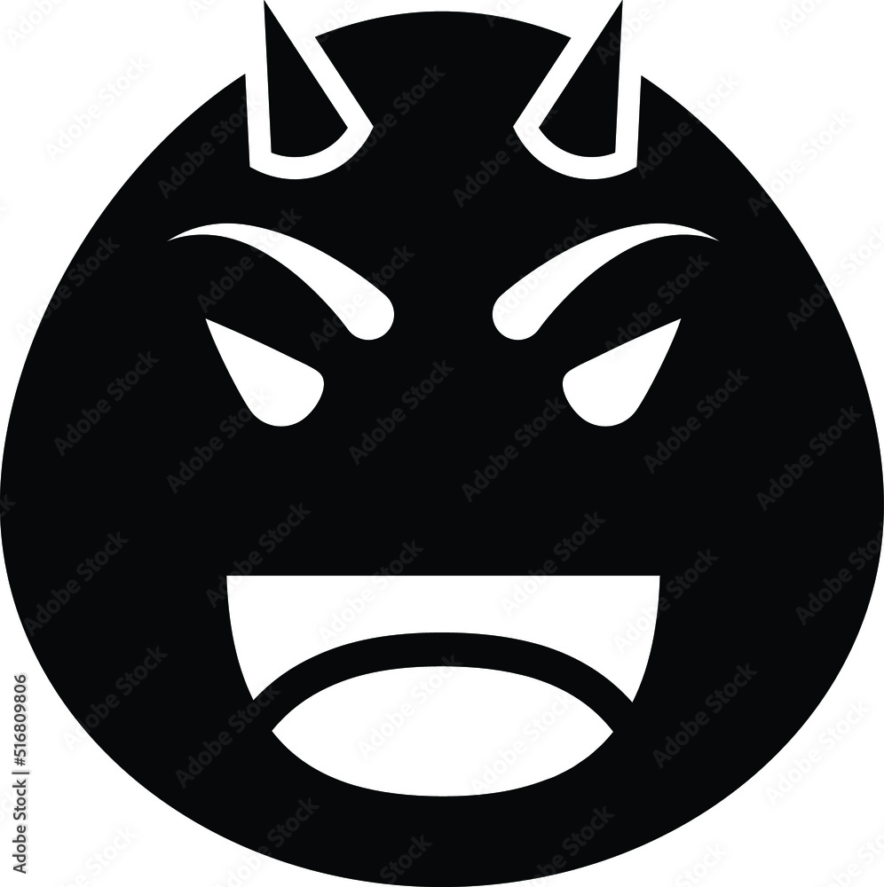 devil laugh emoji vector for website symbol icon presentation devil laugh emoji vector for website symbol icon presentation