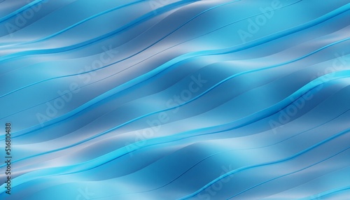 3d abstract blue waves background