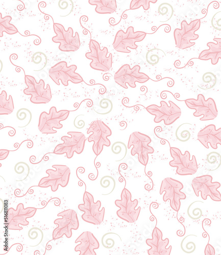 seamless floral Art Deco vintage pattern with sprigs and berries.  Can be used for wrapping  textile  wallpaper and package design