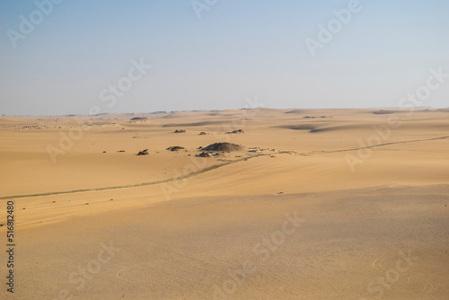 Awesome Desert Background Landscape at Siwa, Egypt