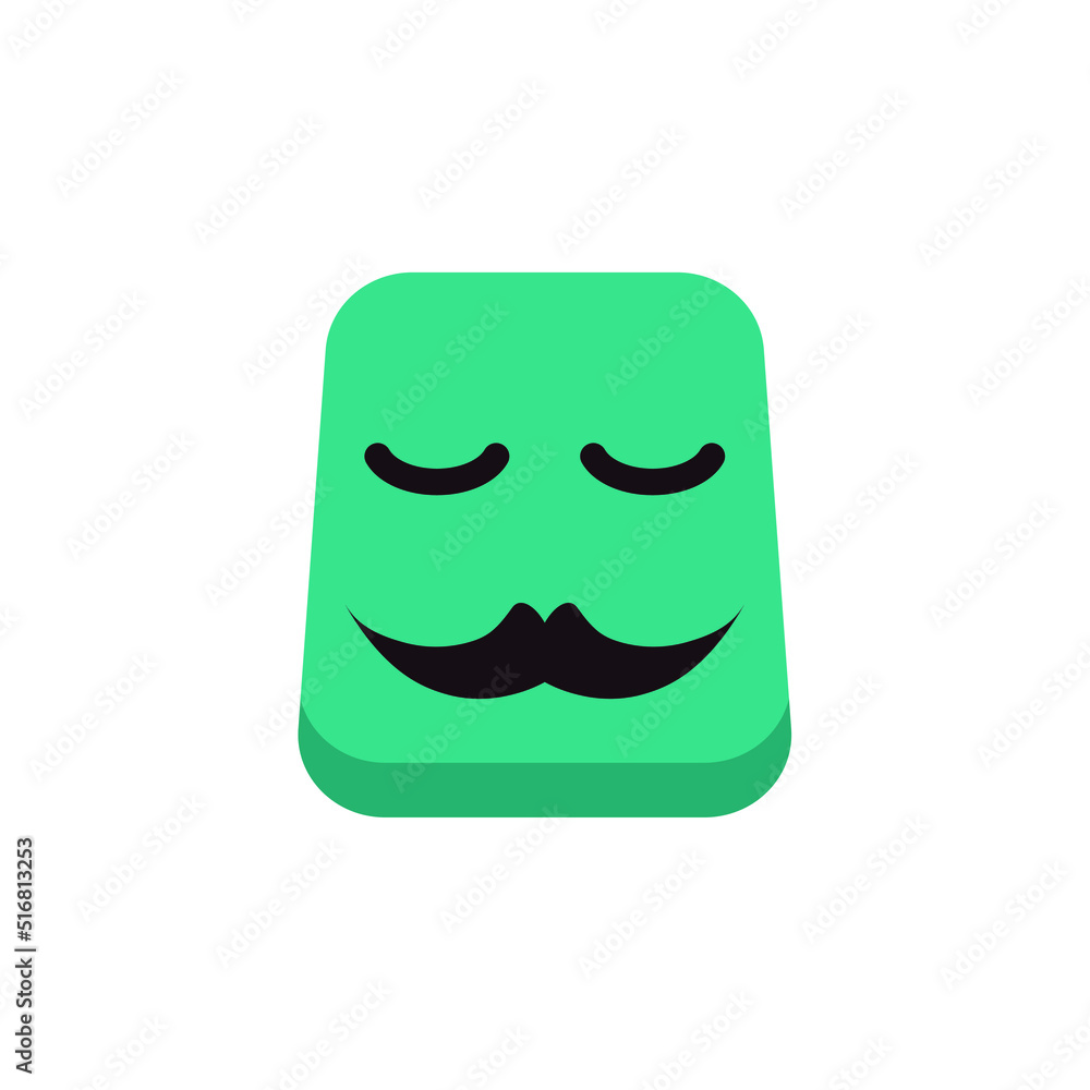 moustache emoji vector for website symbol icon presentation moustache emoji vector for website symbol icon presentation