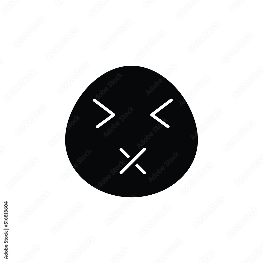 hurt emoji vector for website symbol icon presentation hurt emoji vector for website symbol icon presentation